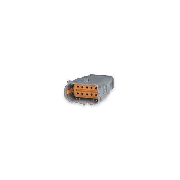Molex Sicma Pin Conn 15 Sld W/ Gry 10Ckt 987891208 - main